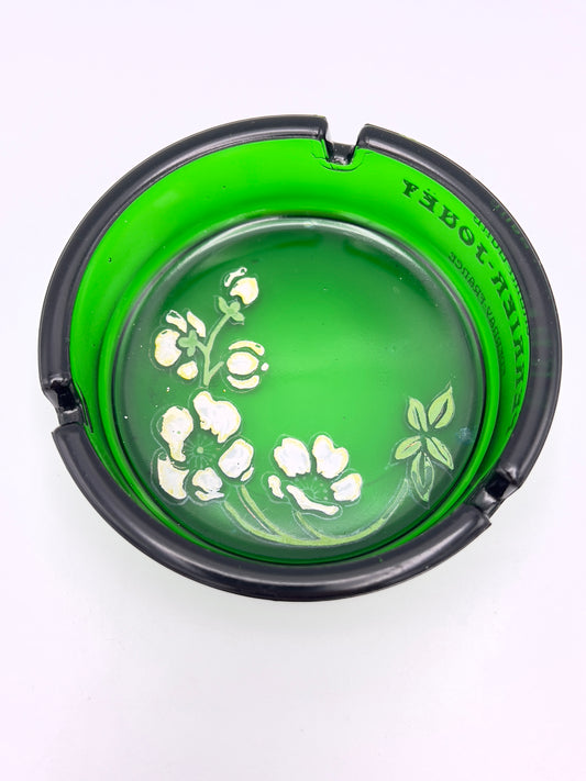 Vintage French PERRIER-JOUËT CHAMPAGNE Handpainted Ashtray