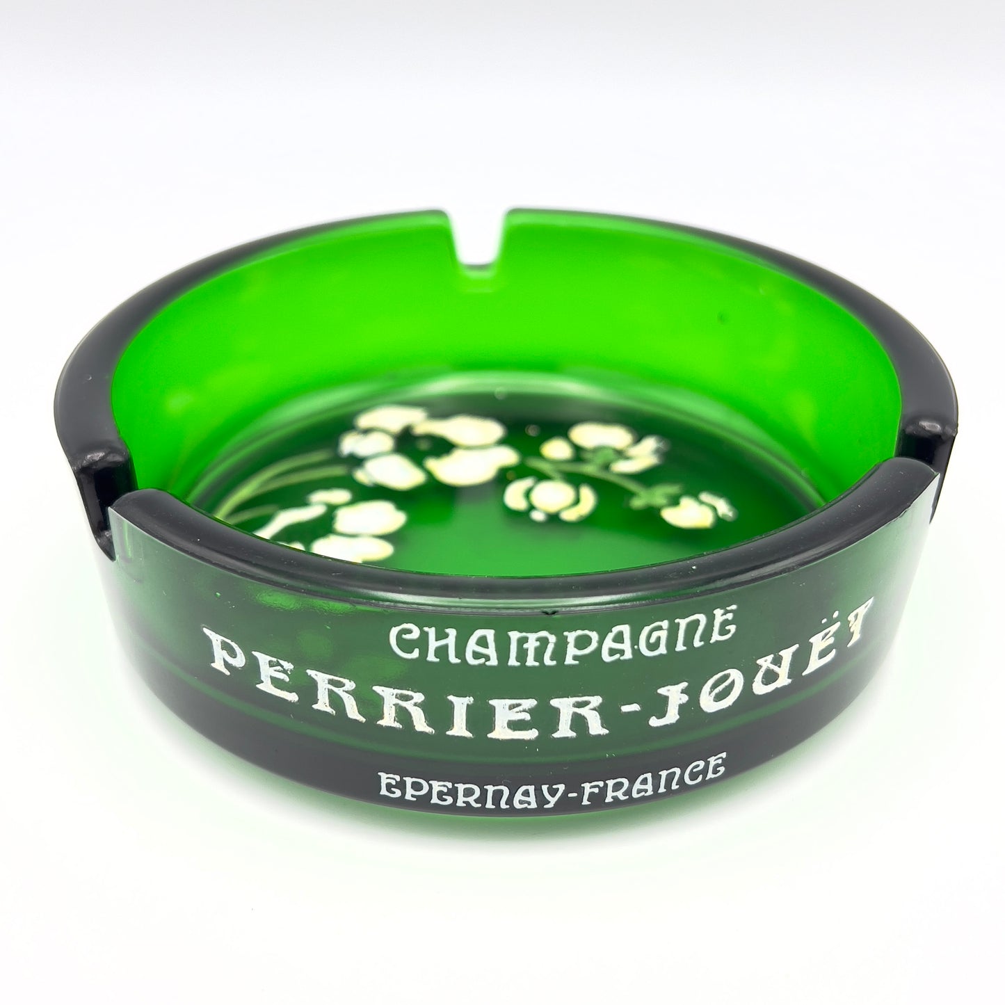 Vintage French PERRIER-JOUËT CHAMPAGNE Handpainted Ashtray