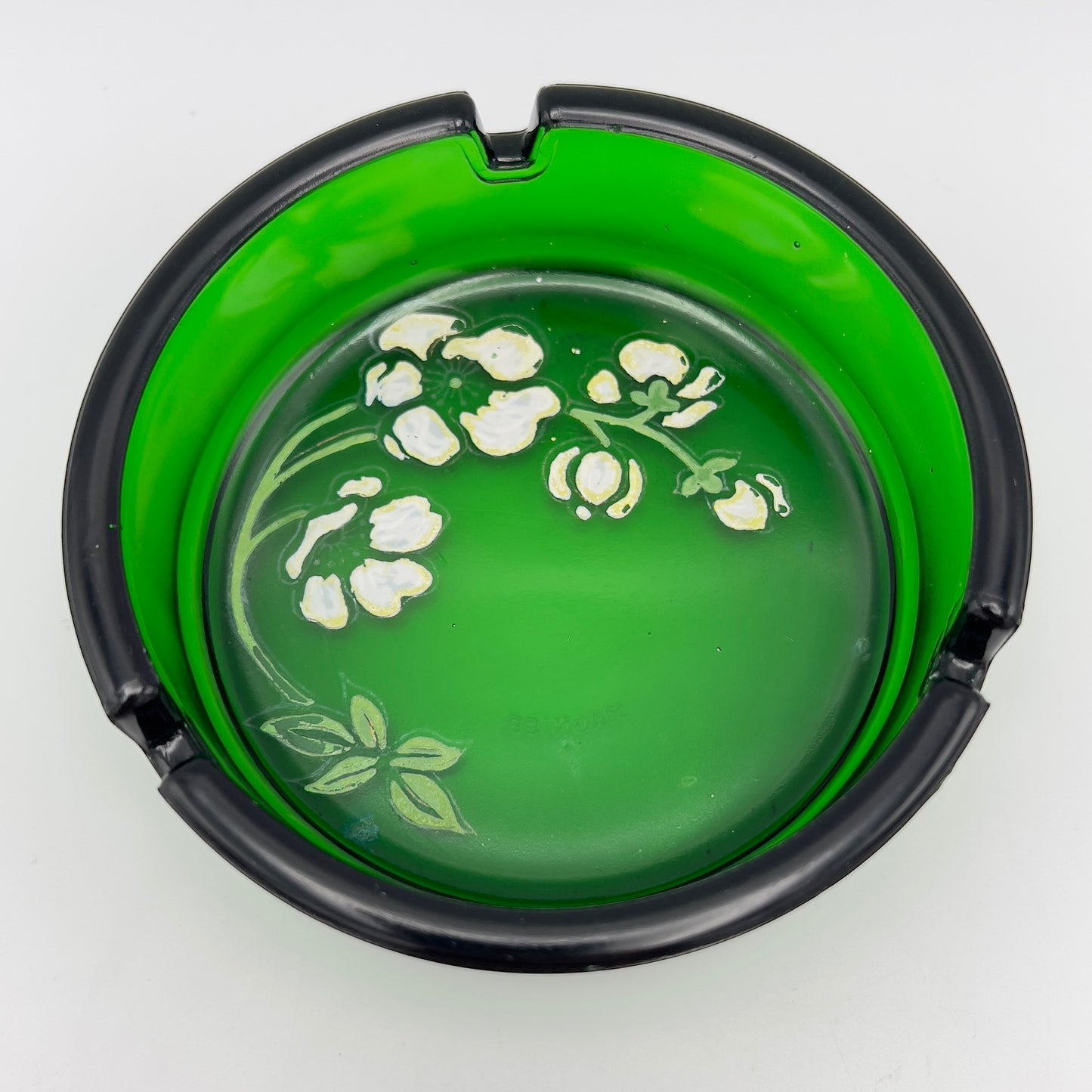 Vintage French PERRIER-JOUËT CHAMPAGNE Handpainted Ashtray
