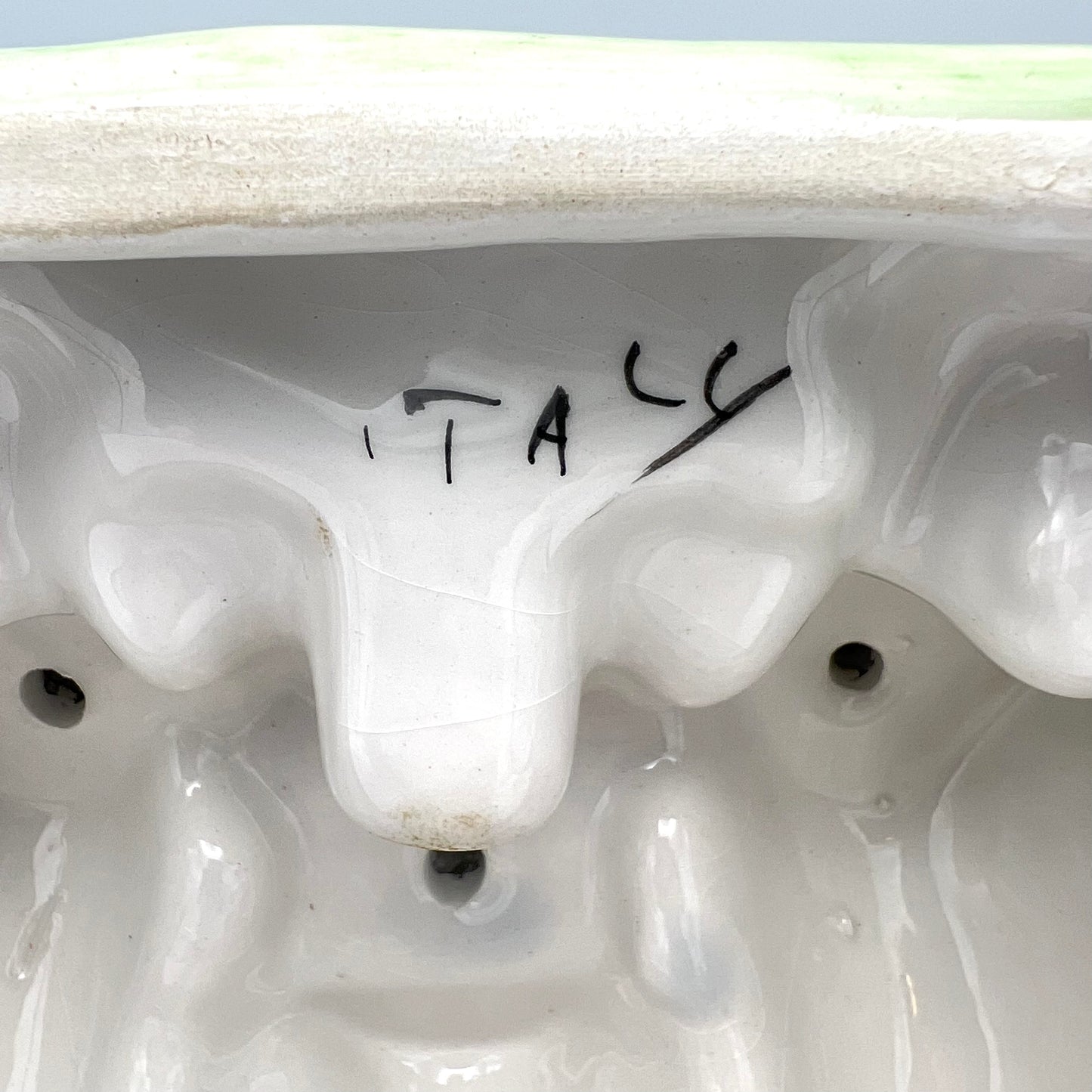 Vintage Midcentury Italian Puppy Dog Porcelain Sculpture Late 1940’s